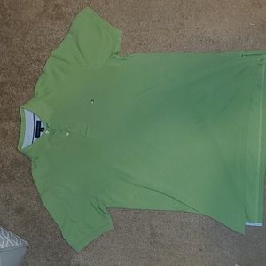 Tommy Hilfiger poll shirt green size Large